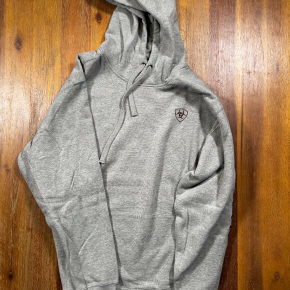 Ariat Women's Boot Barn Exclusive Leopard Print Logo Hoodie - Picture 12 of 13